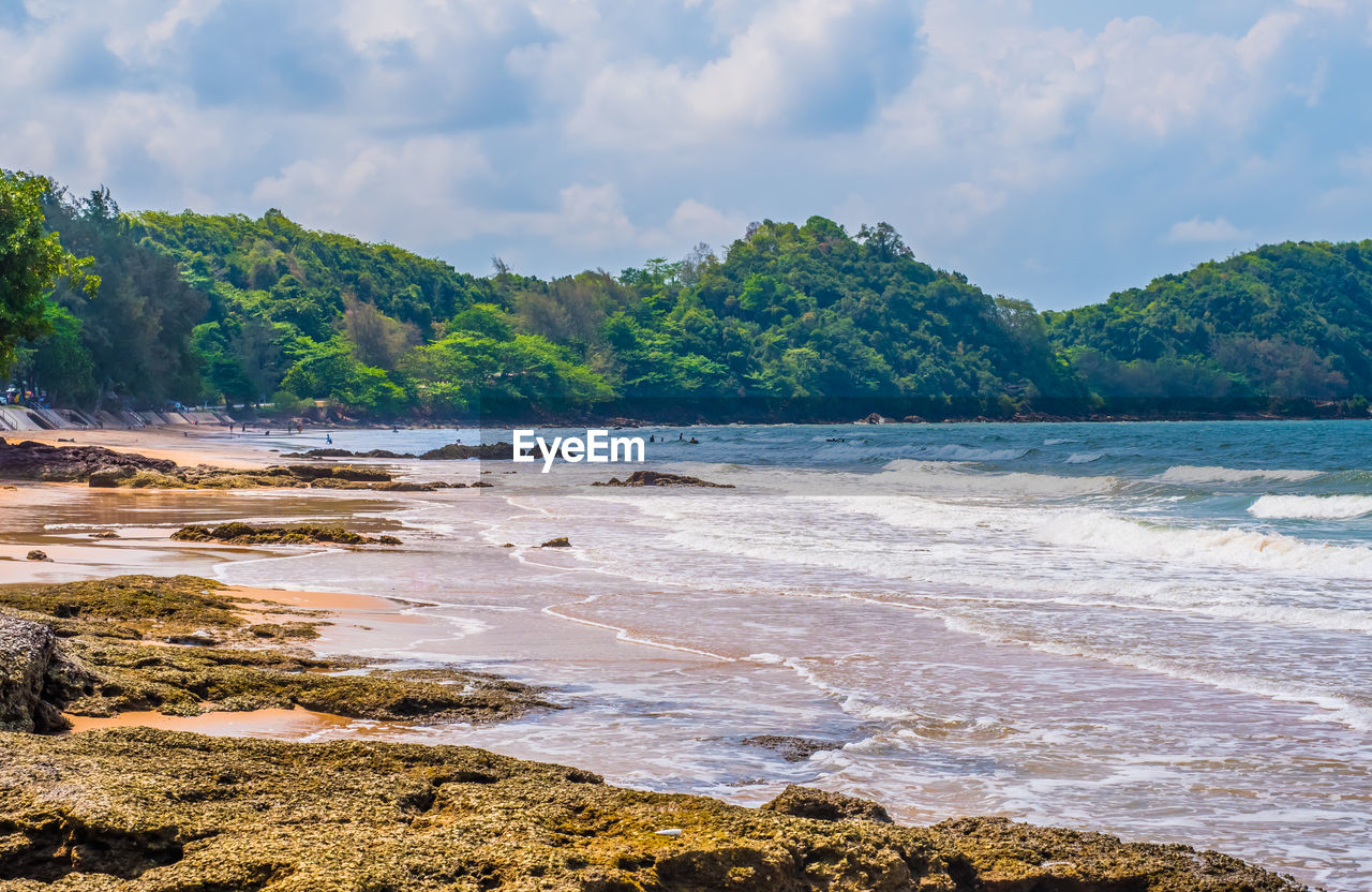 VIEW OF BEACH AGAINST SKY