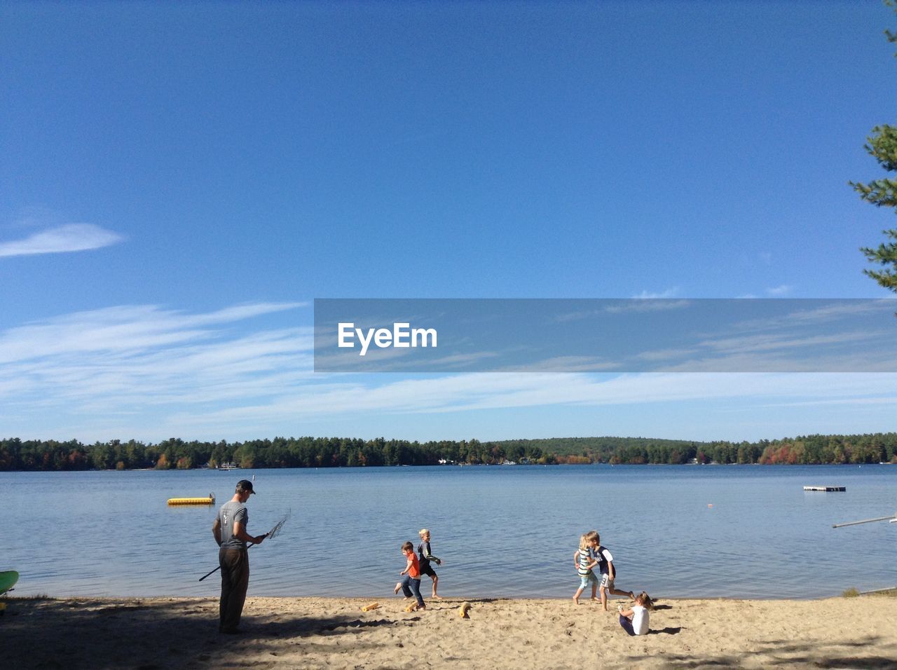 VIEW OF PEOPLE ON BEACH