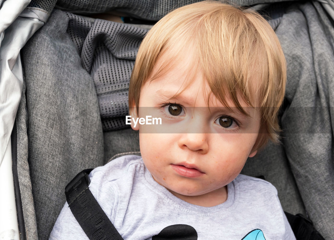 CLOSE-UP PORTRAIT OF CUTE BABY