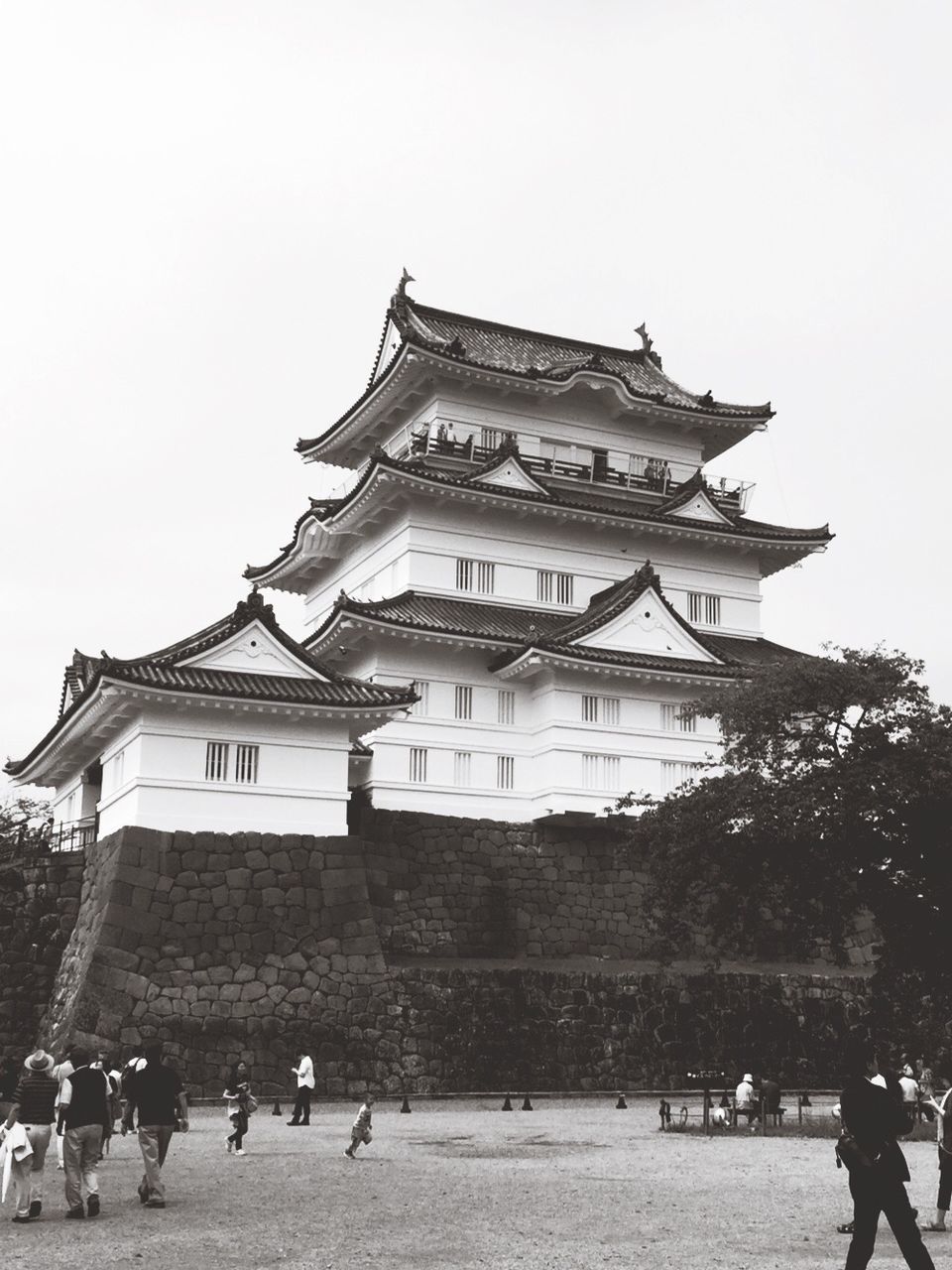 TRADITIONAL BUILDING AGAINST SKY