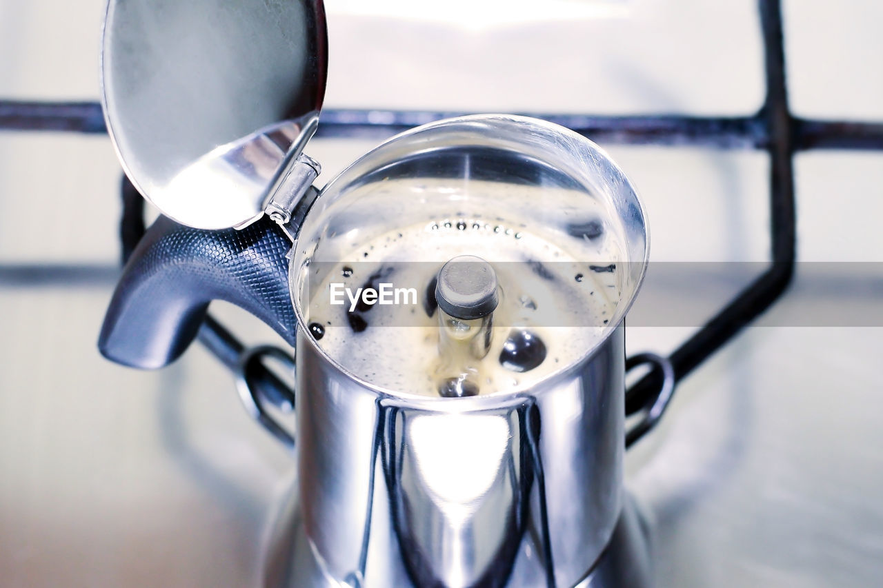 Close-up of coffee maker