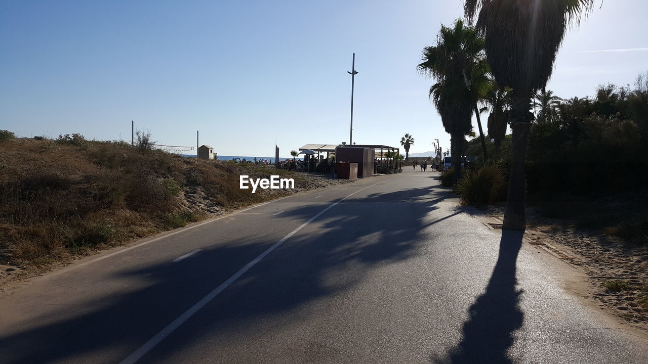 VIEW OF EMPTY ROAD