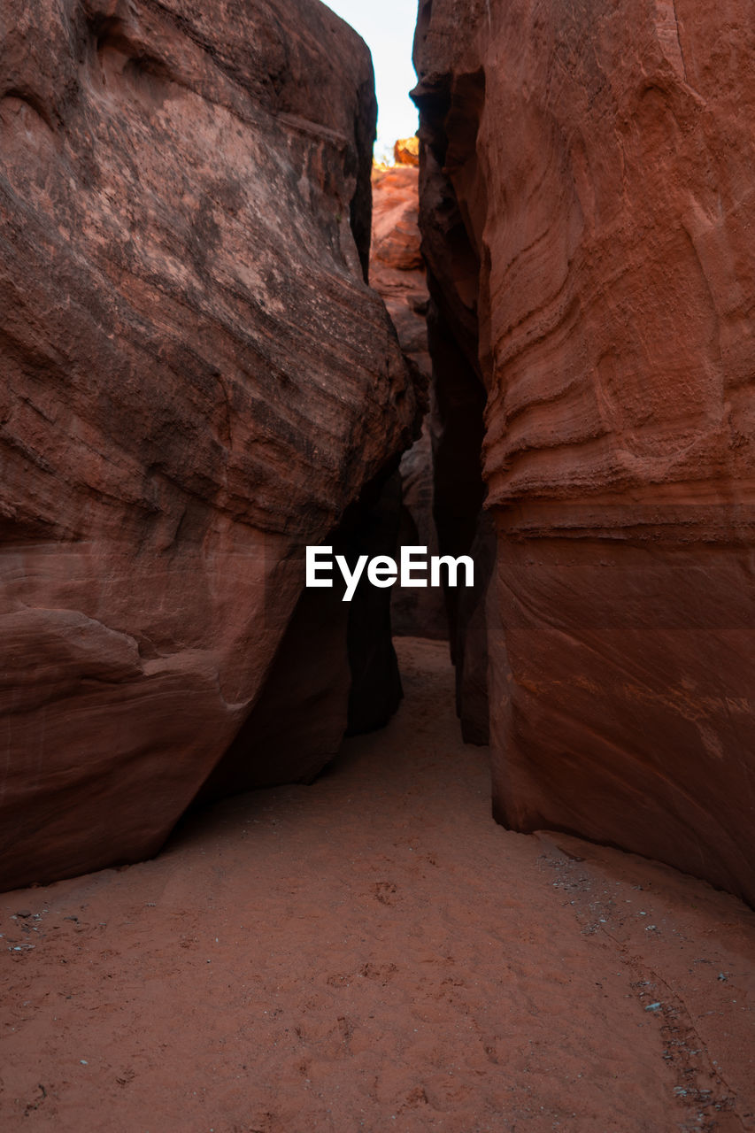 ROCK FORMATIONS IN A DESERT