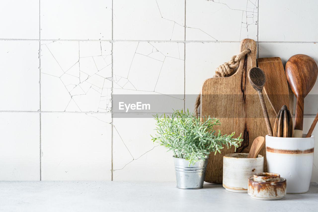 potted plant on table