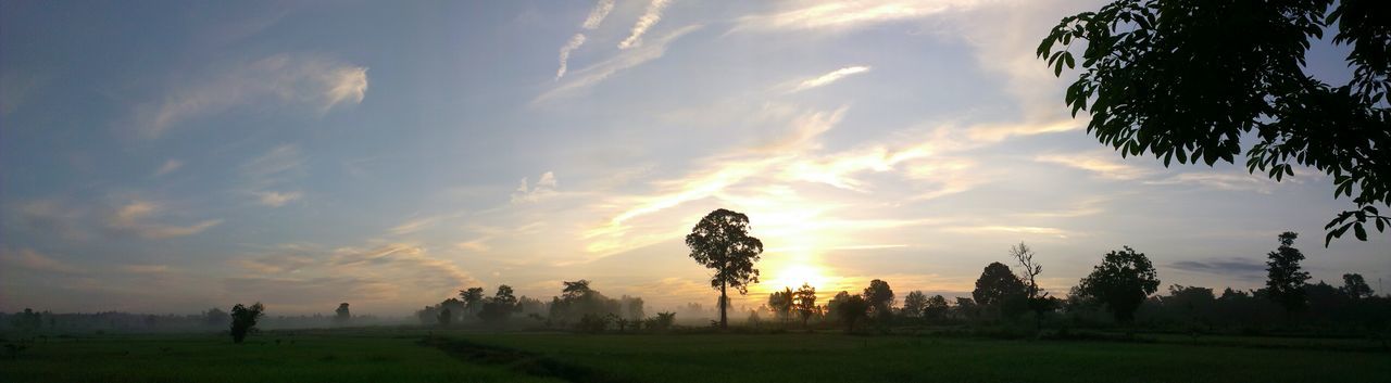 SCENIC VIEW OF SKY DURING SUNSET