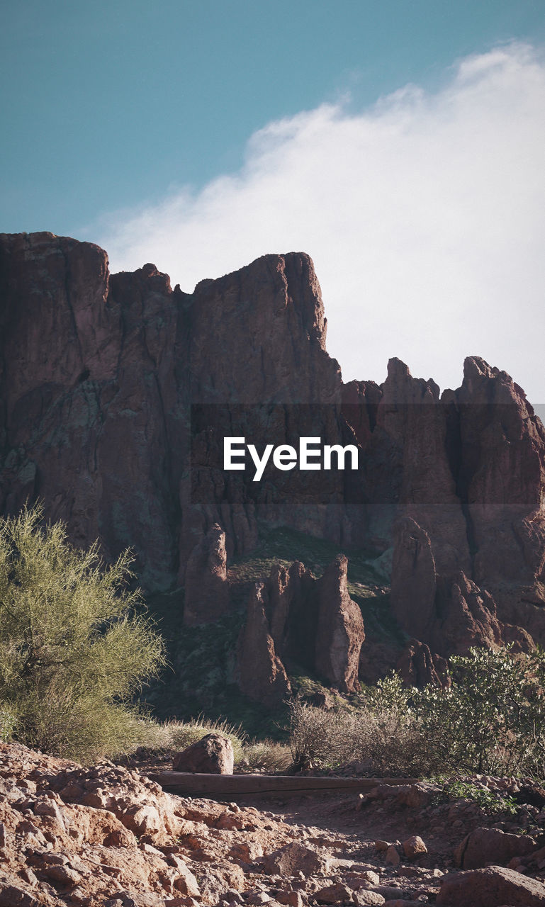 SCENIC VIEW OF ROCK FORMATIONS