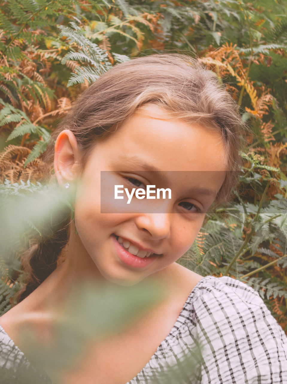 Close-up of young woman