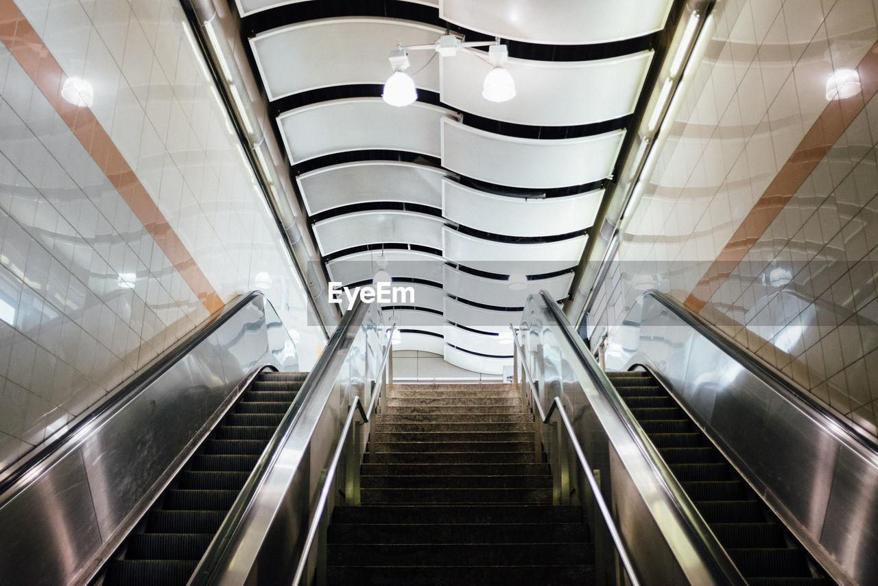 LOW ANGLE VIEW OF STEPS