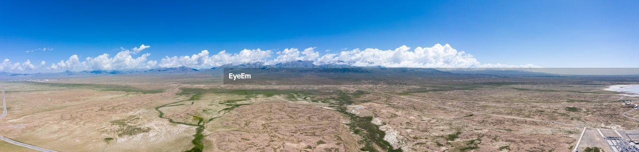 PANORAMIC SHOT OF LAND AGAINST SKY