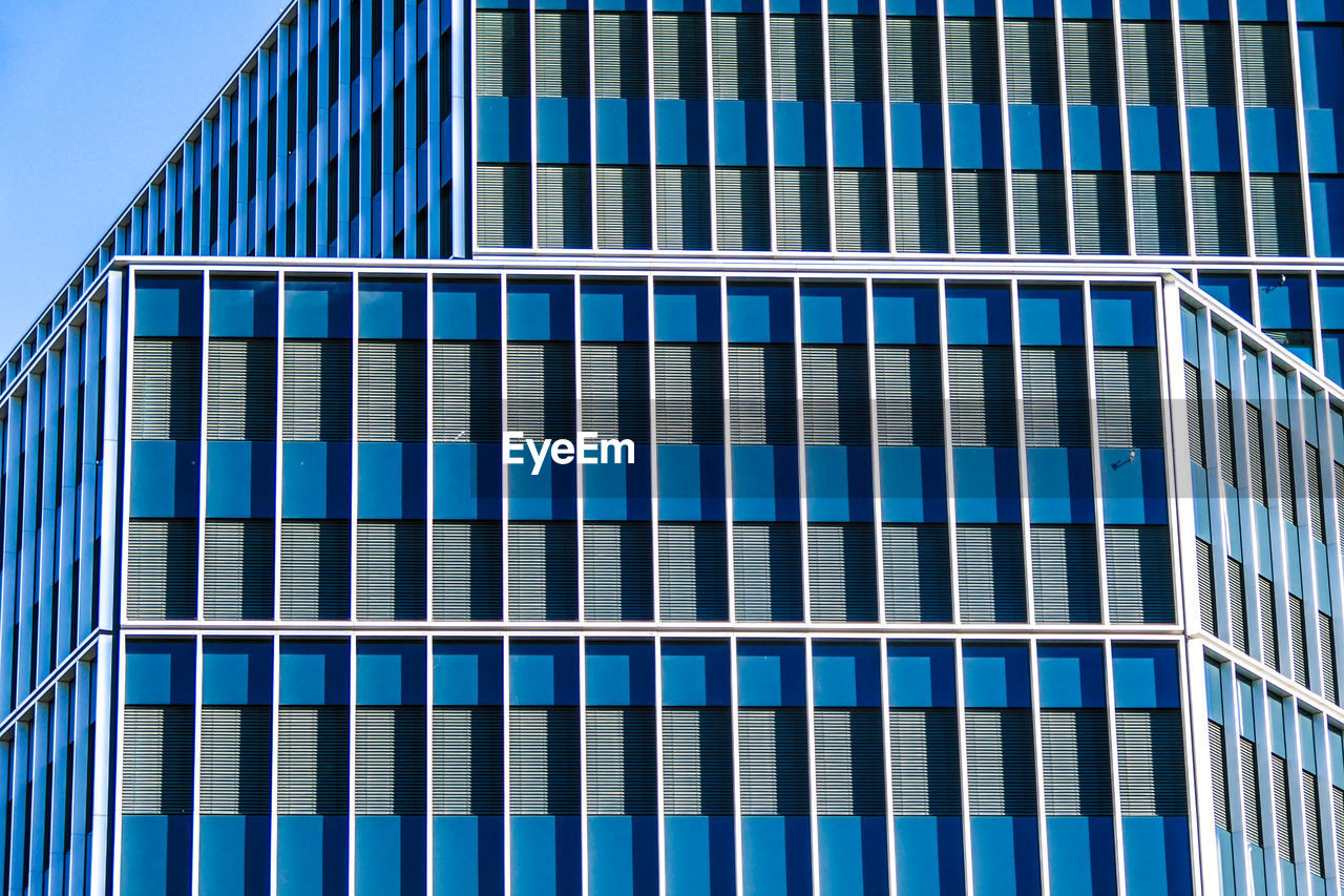 Low angle view of modern office building