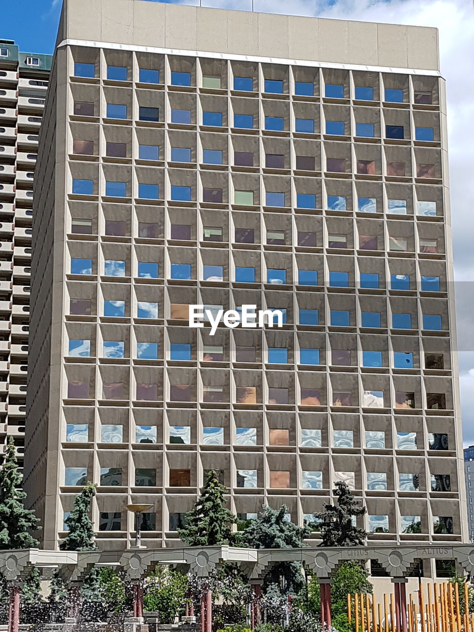 LOW ANGLE VIEW OF BUILDINGS