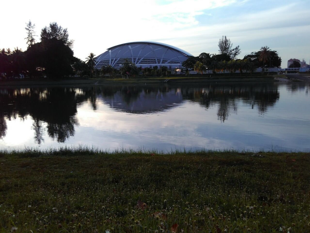 VIEW OF CALM LAKE