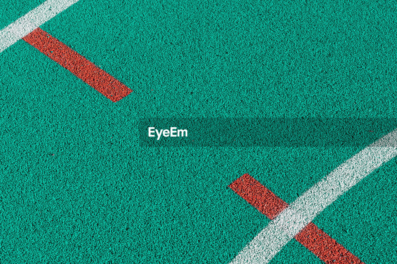 Minimalistic picture of sport field lines
