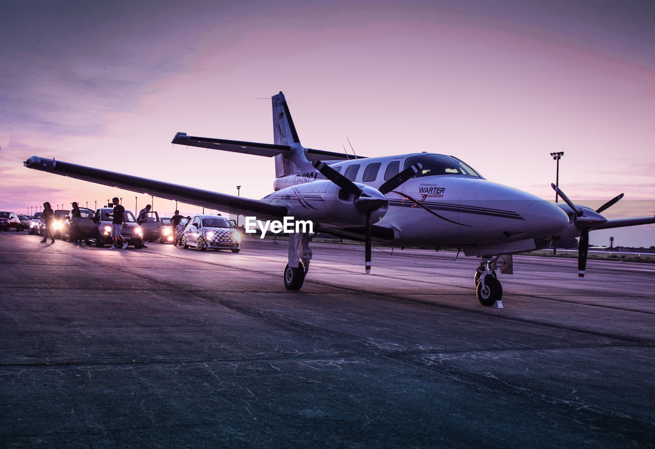 AIRPLANE ON RUNWAY