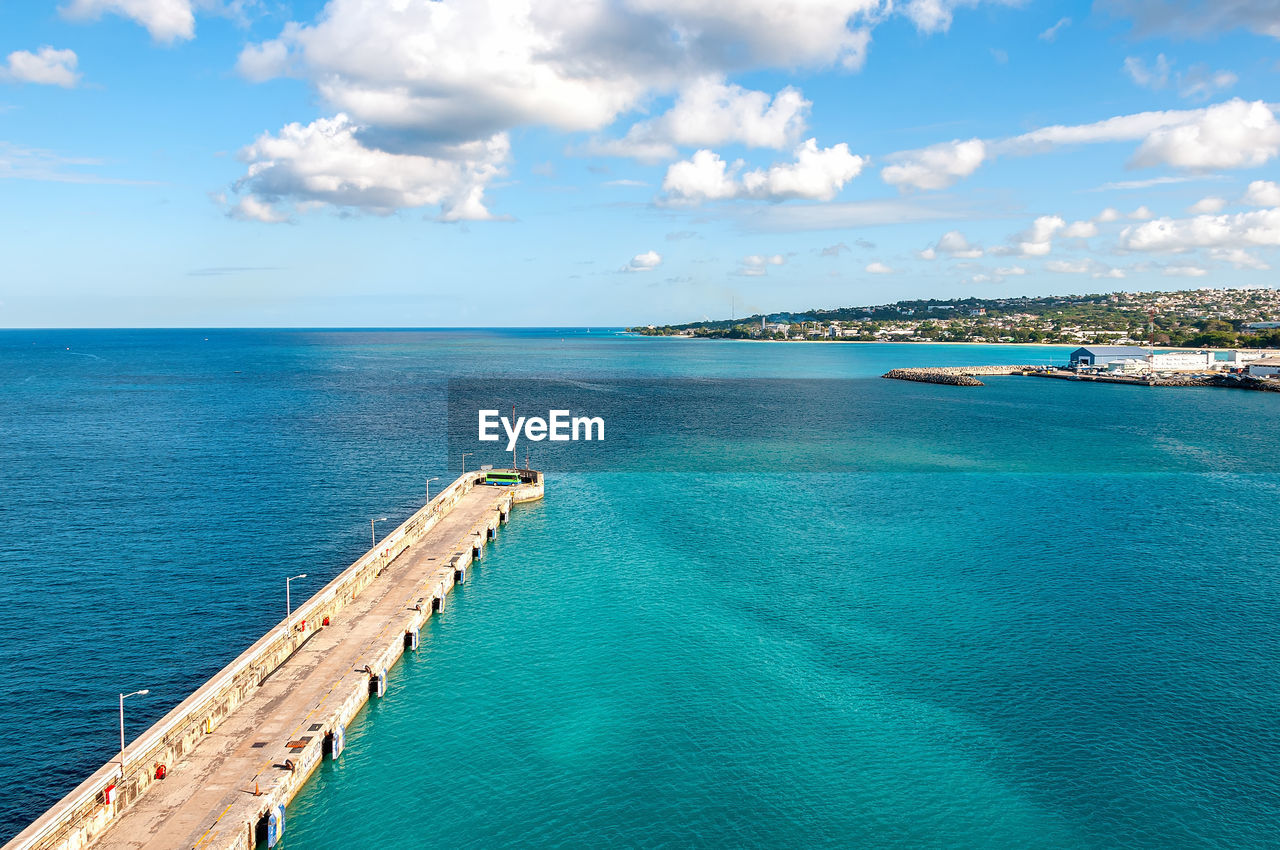 SCENIC VIEW OF BLUE SEA AGAINST SKY