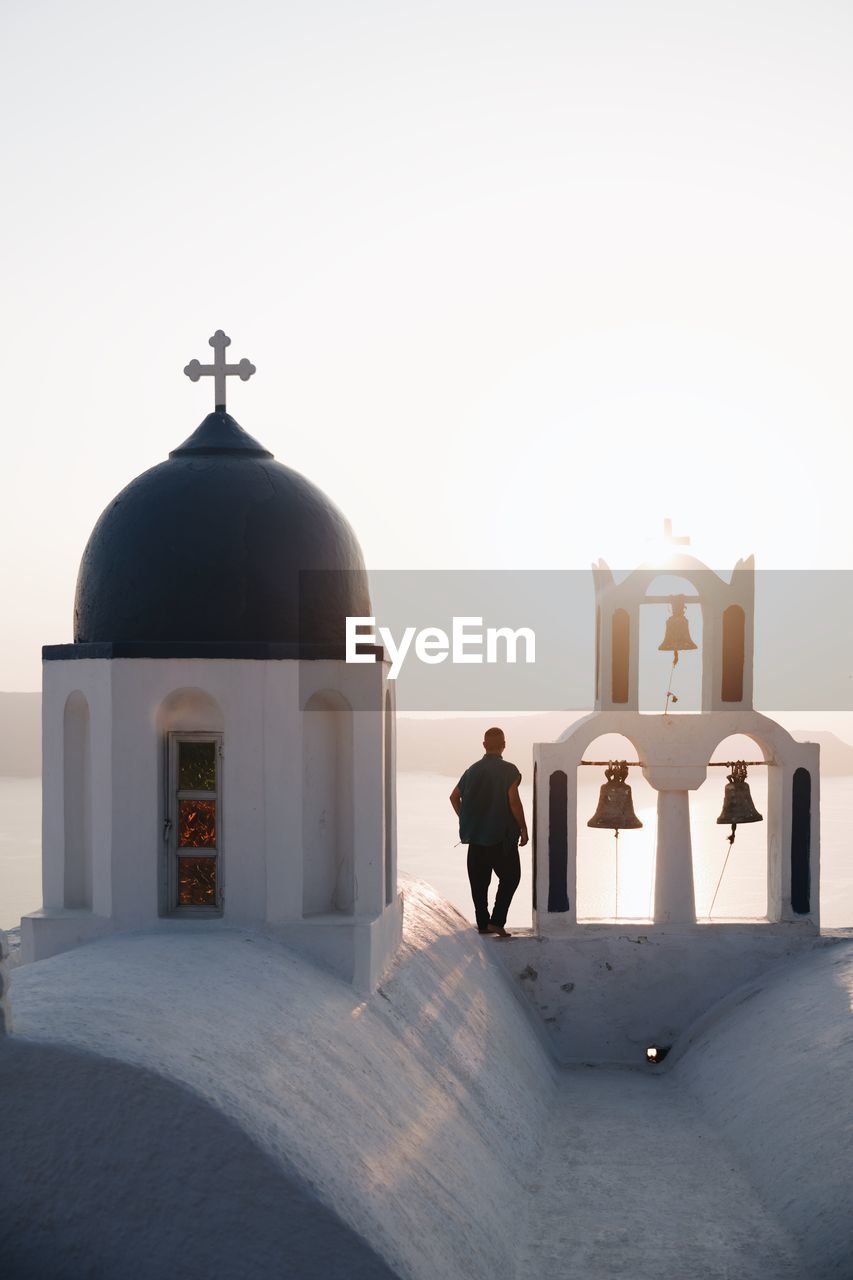 low angle view of cathedral against clear sky