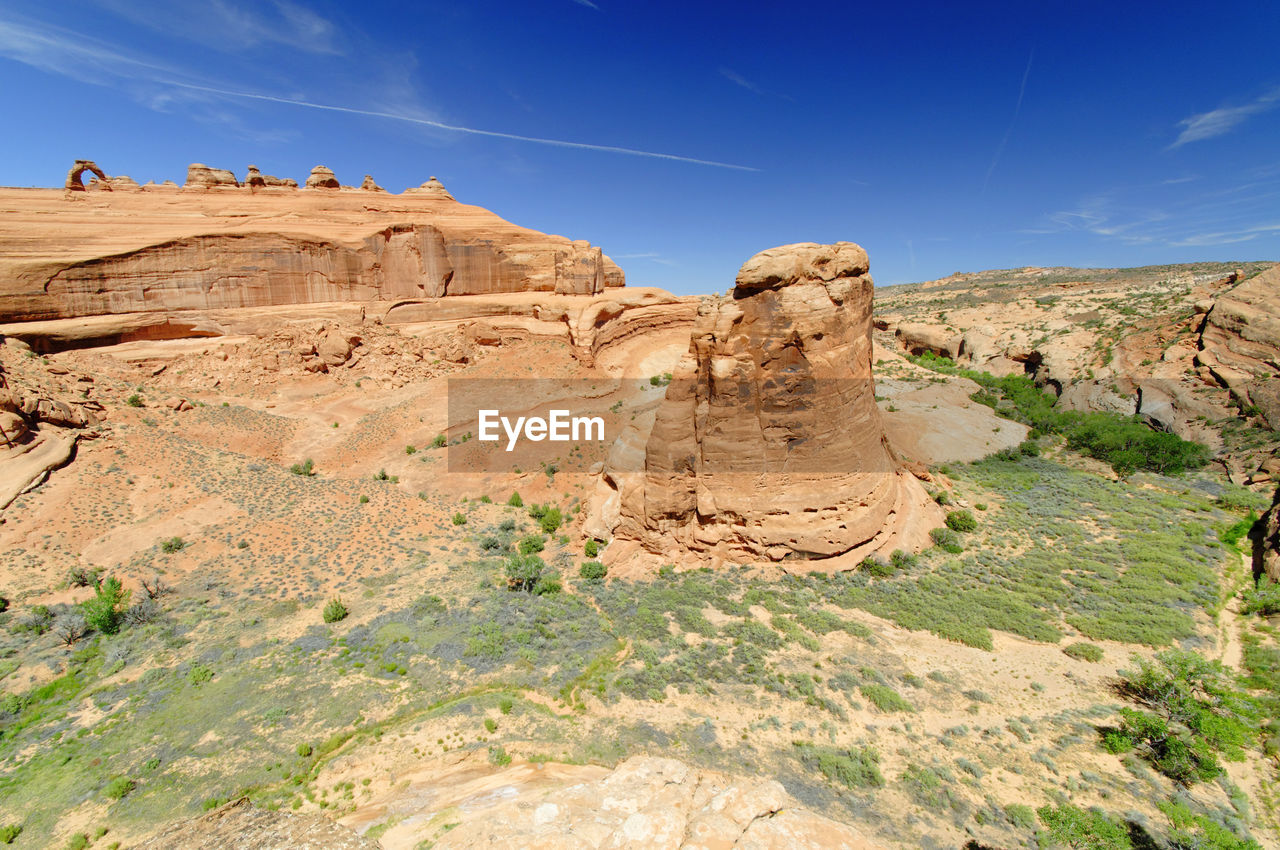 ROCK FORMATIONS AT CANYON NATIONAL PARK