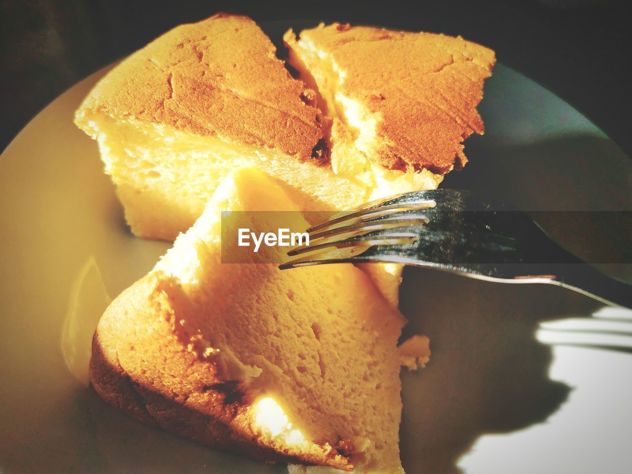Close-up of dessert in plate