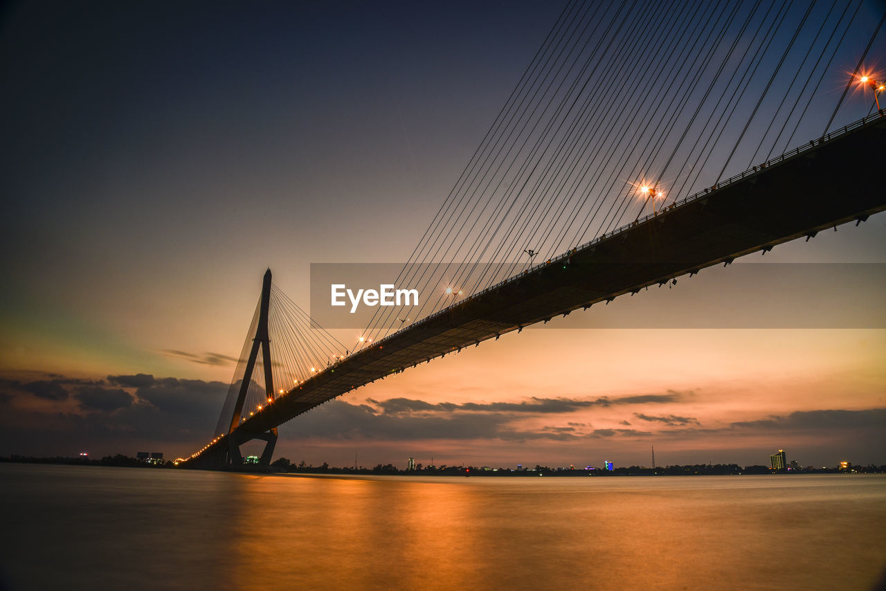 This is can tho bridge on mekong river . can tho, viet nam mar 15, 2018