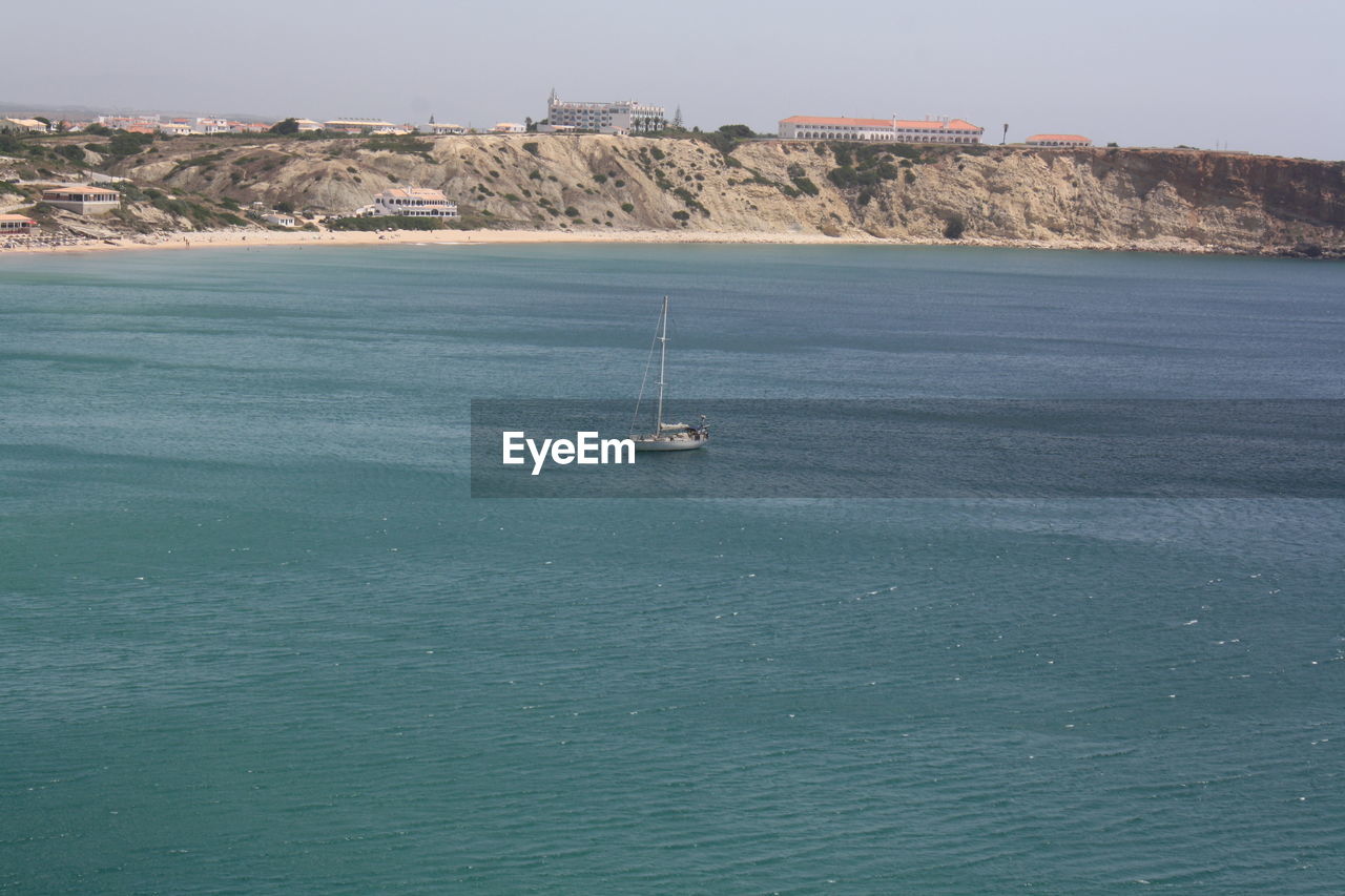 SAILBOATS IN SEA