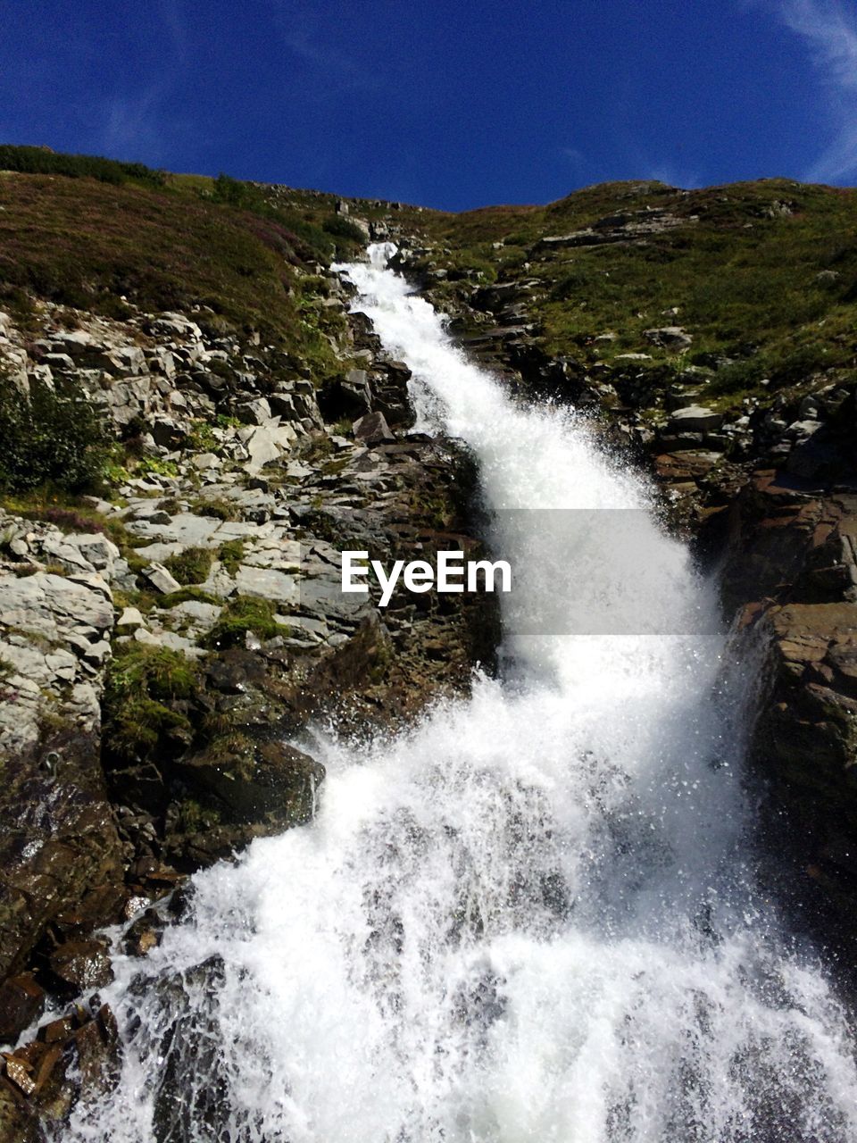 WATERFALL IN A RIVER