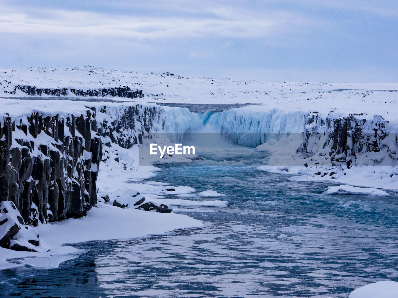 Icelandic waterfall