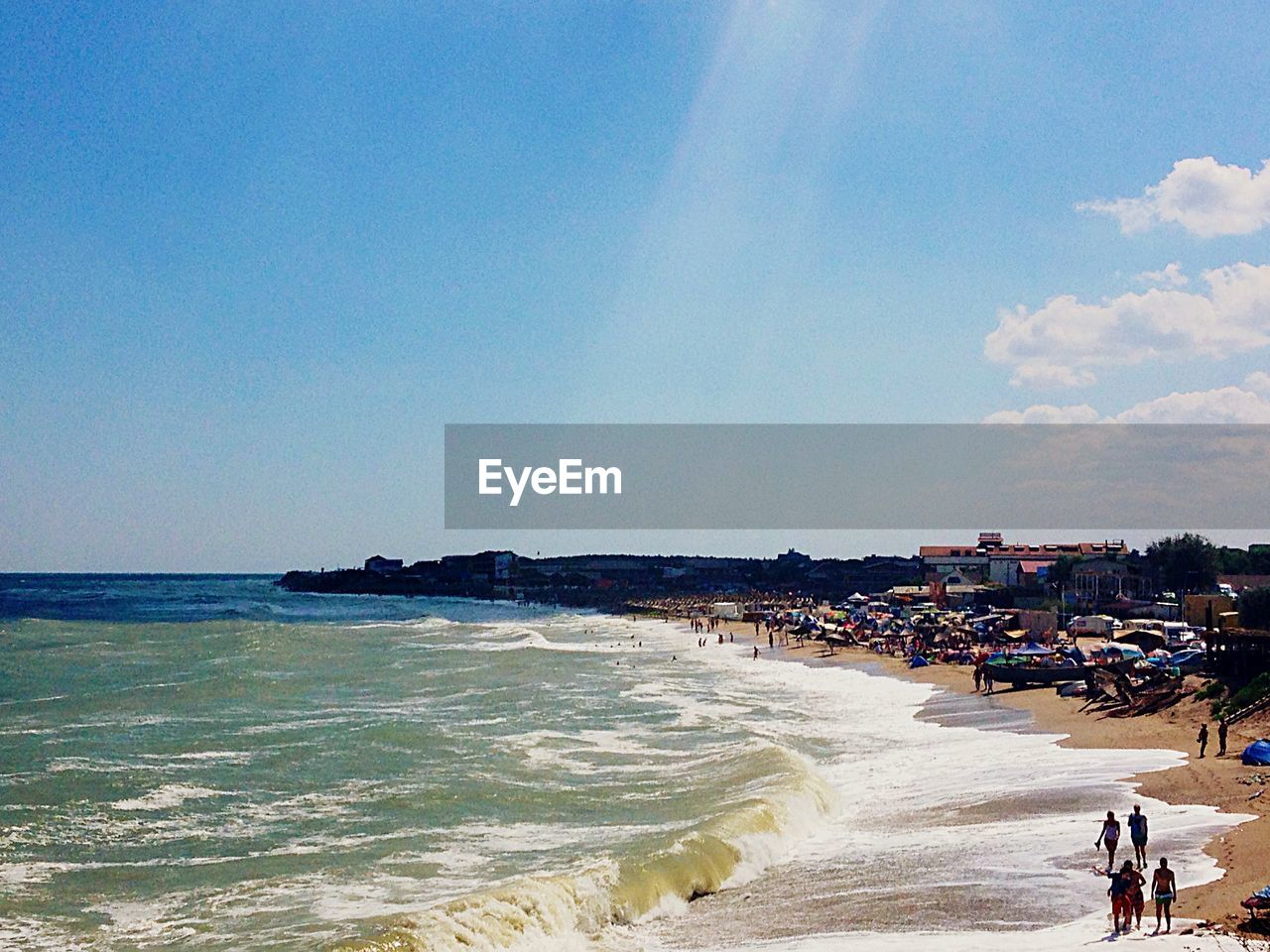 VIEW OF SEA AGAINST SKY