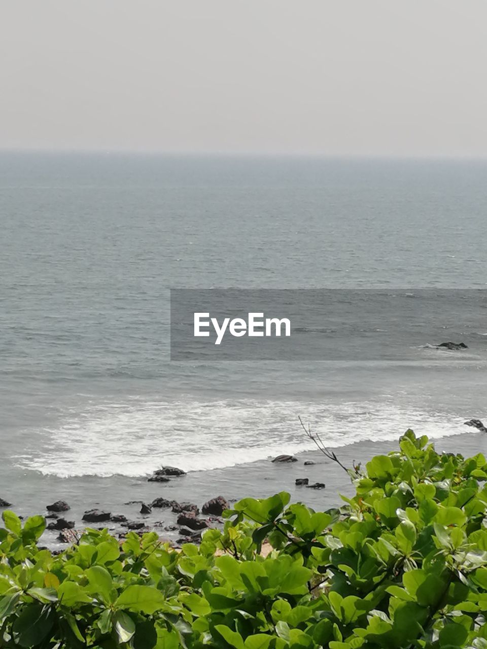 VIEW OF SEA AGAINST CLEAR SKY