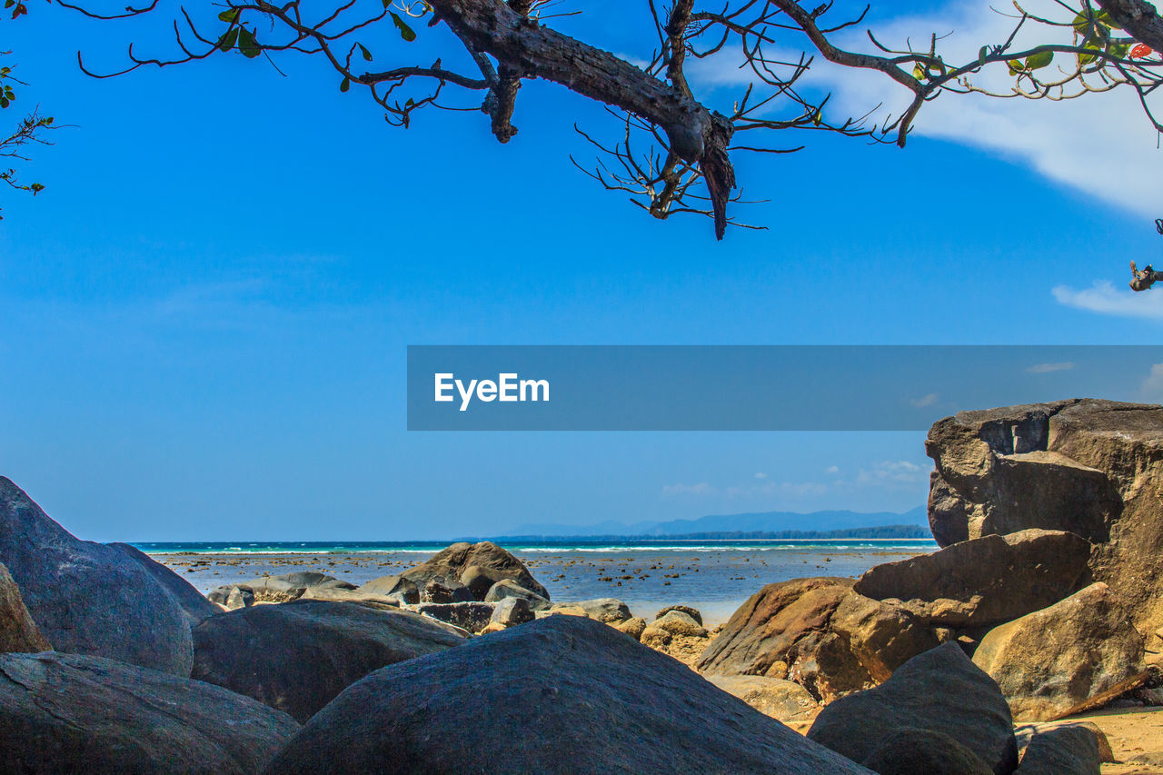 PANORAMIC VIEW OF SEA AGAINST SKY