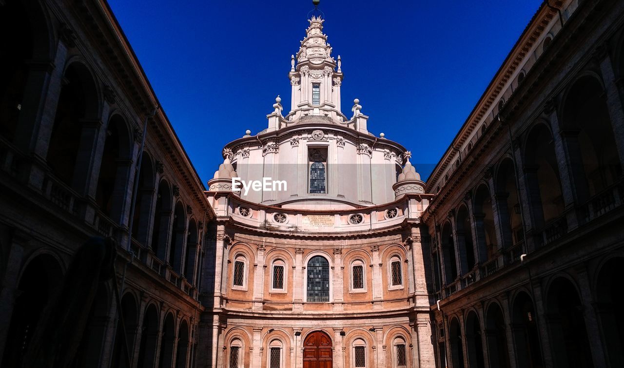 Low angle view of building against sky