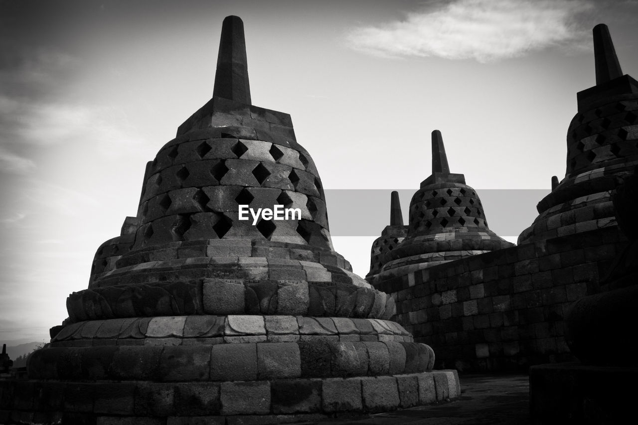 STUPAS OF A TEMPLE