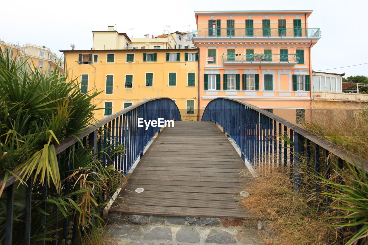 BRIDGE OVER RESIDENTIAL DISTRICT