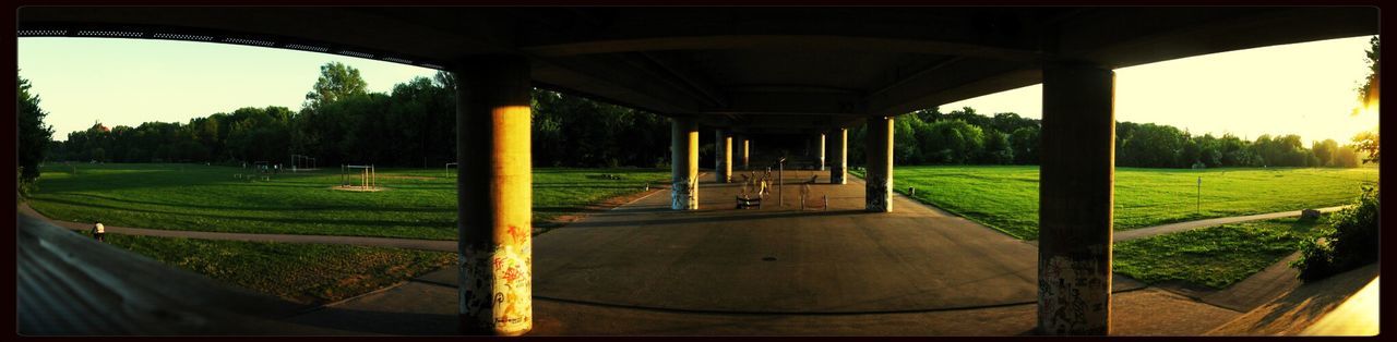 Bridge in a park