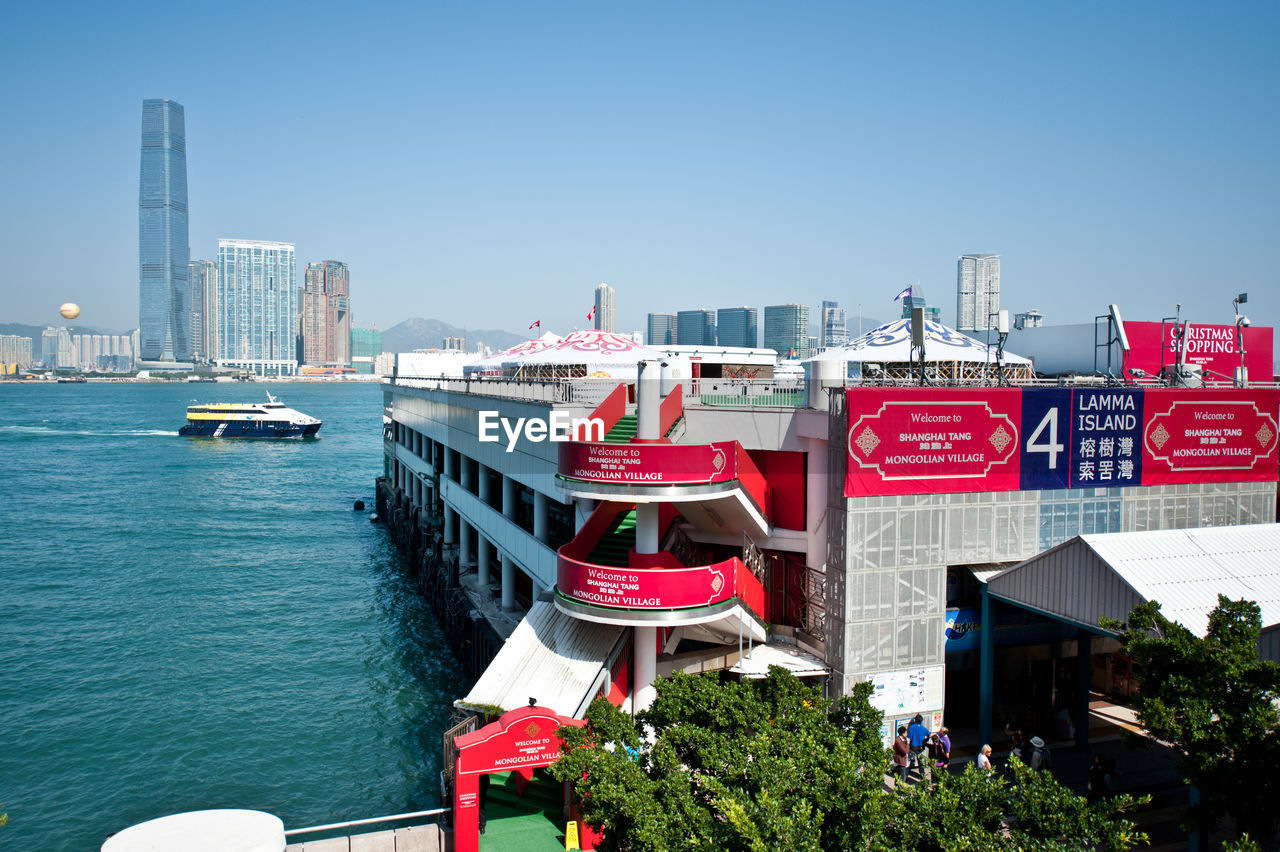 BUILDINGS AT WATERFRONT