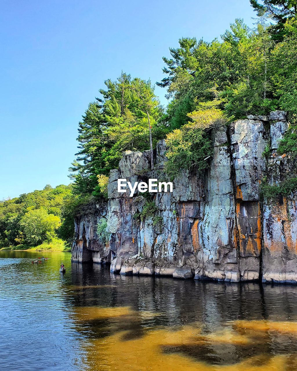 The beautiful bluffs along the st. croix river.