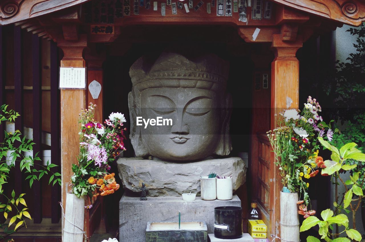 Buddha statue in temple