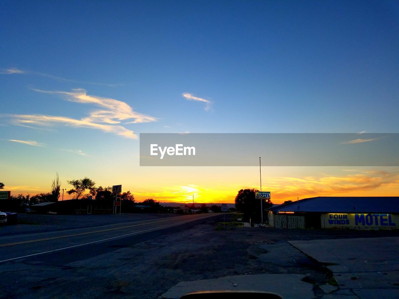 ROAD AT SUNSET