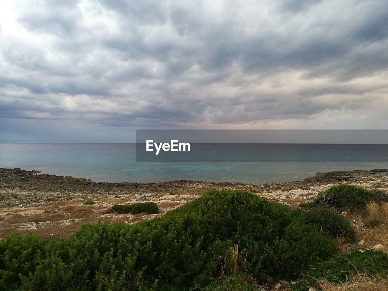 Scenic view of calm sea