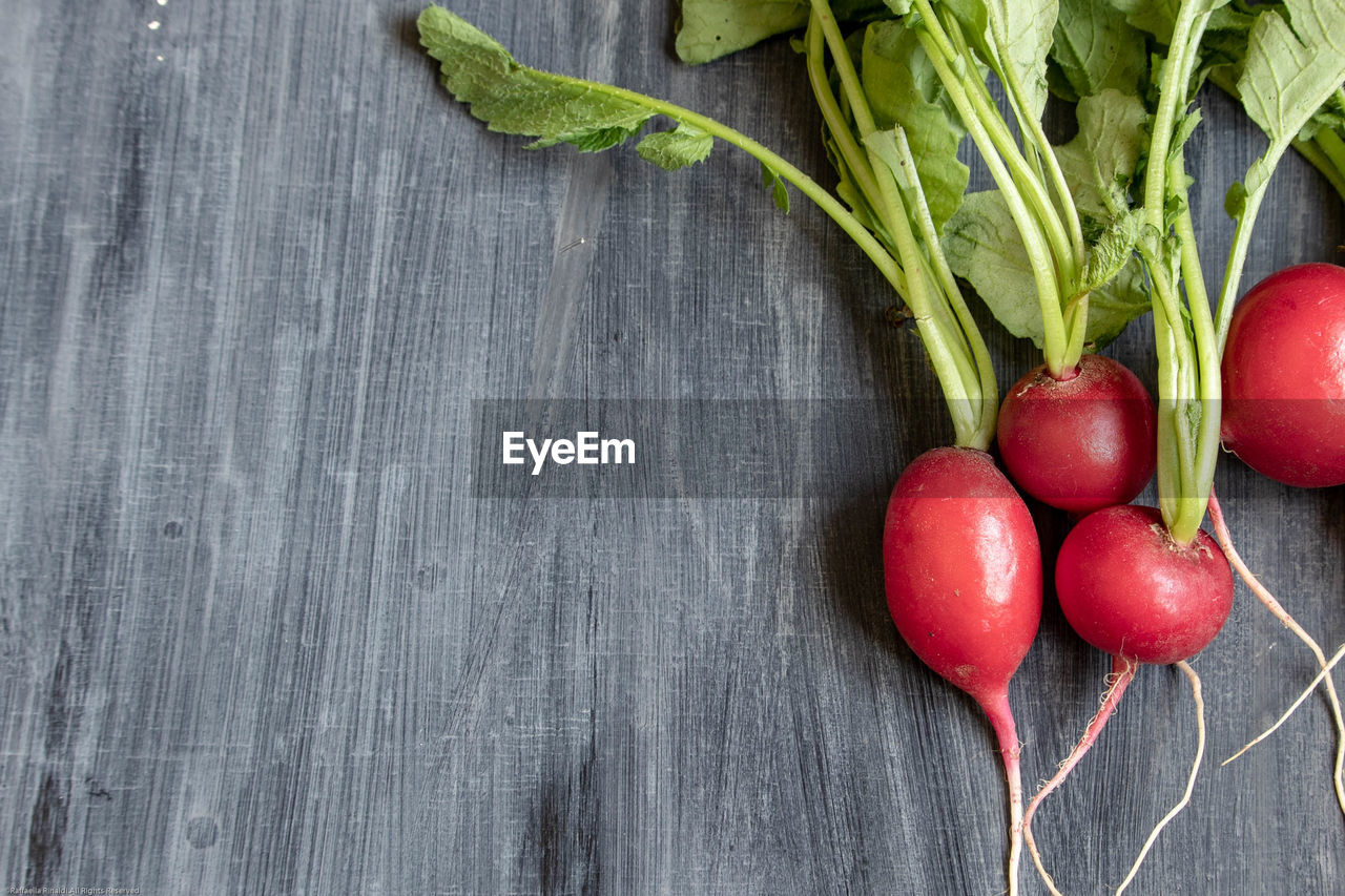 Directly above shot of vegetables on table