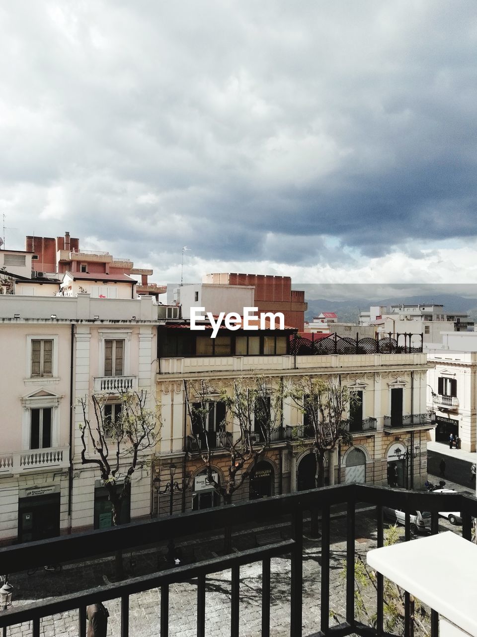 BUILDINGS AGAINST SKY