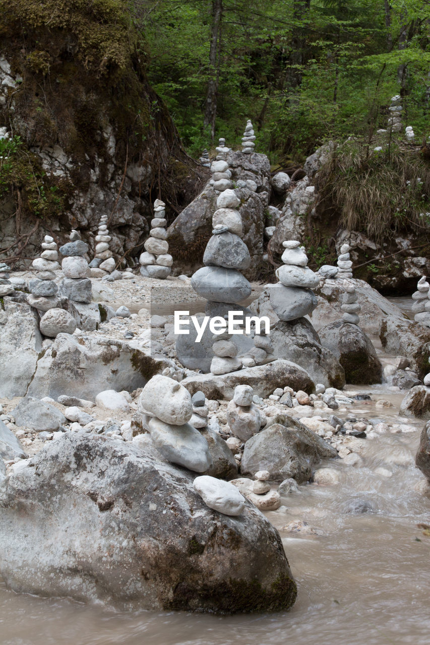 ROCKS IN WATER