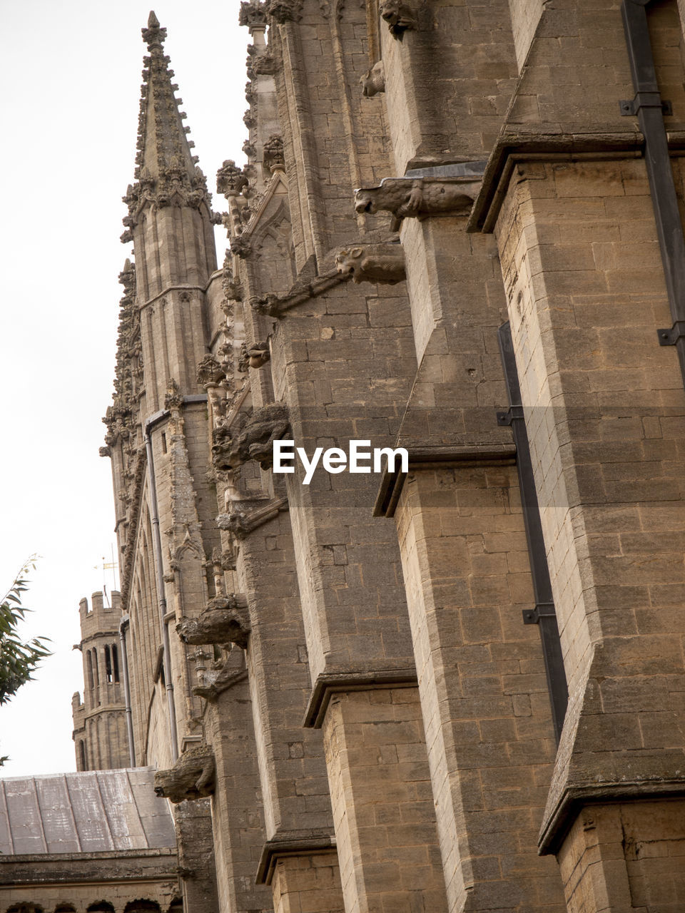 LOW ANGLE VIEW OF HISTORIC BUILDING