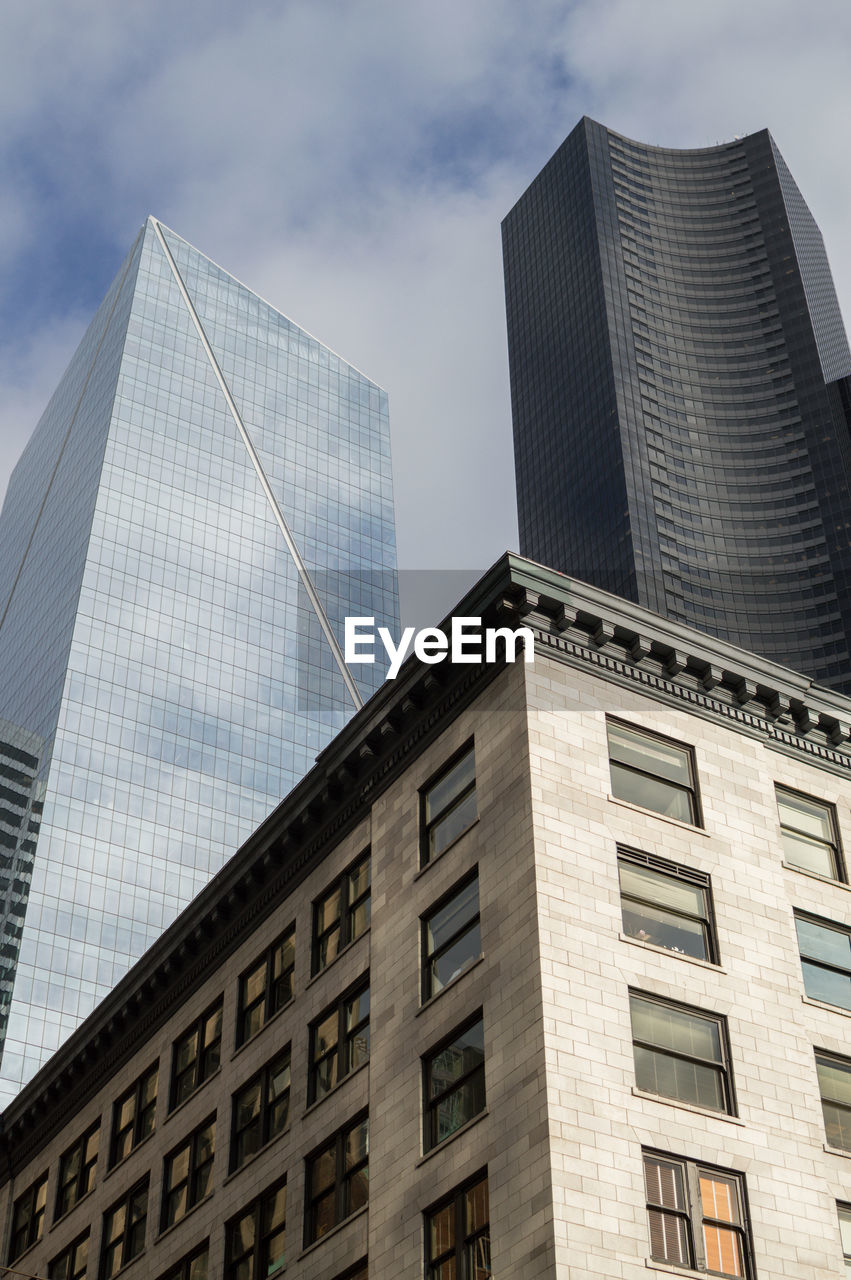 High rises, office buildings in downtown seattle, washington, usa