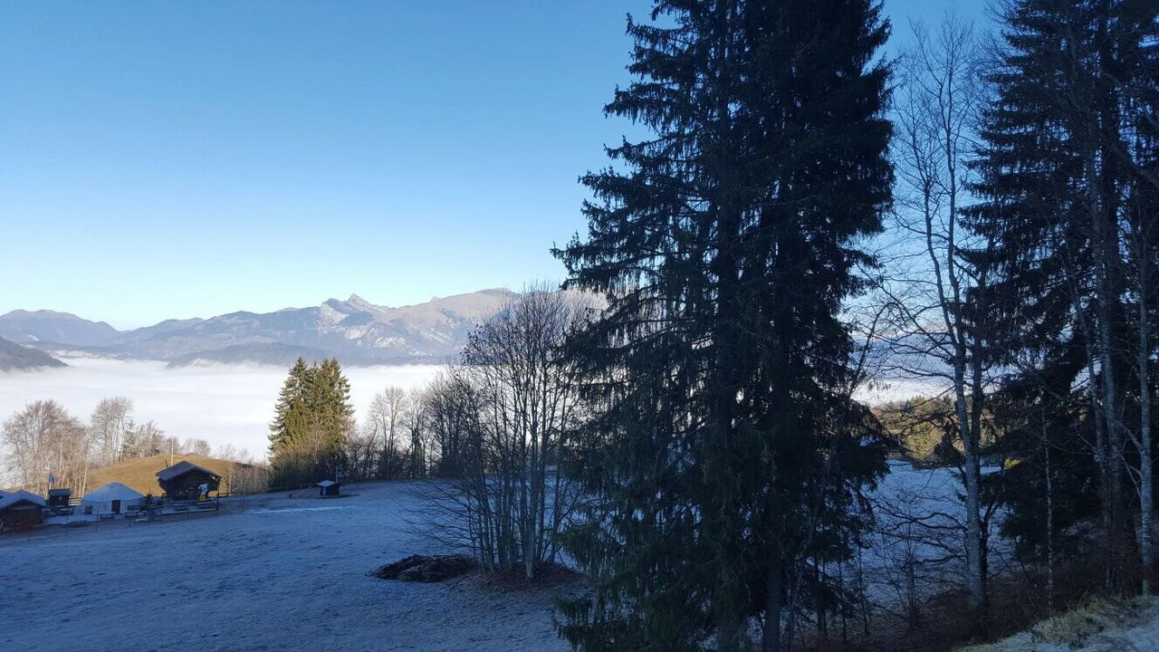 SCENIC VIEW OF MOUNTAINS AGAINST CLOUDY SKY