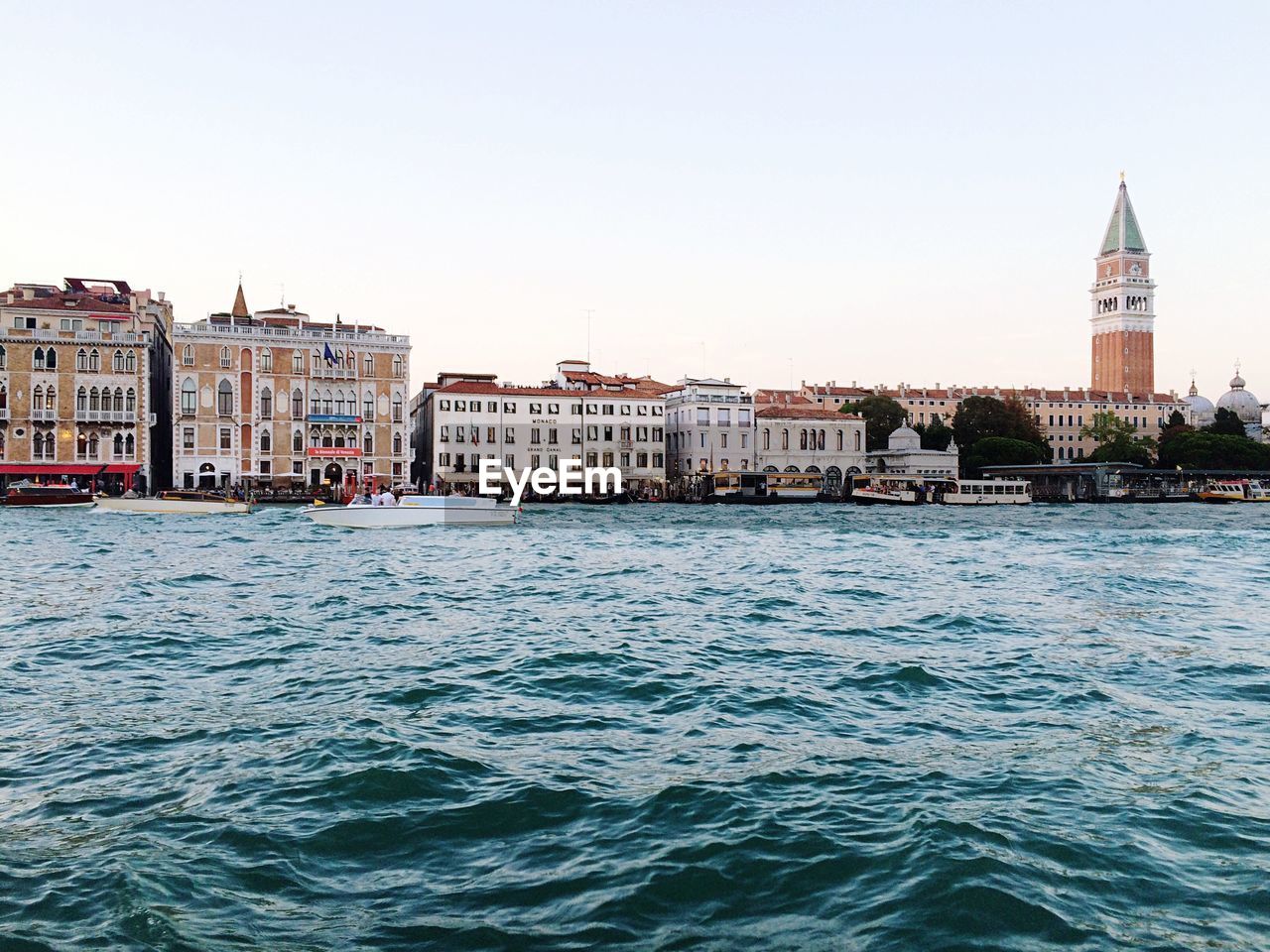 View of buildings at waterfront