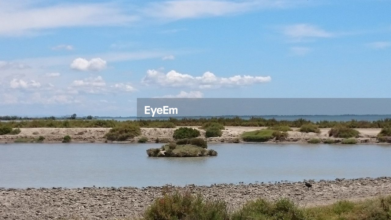 SCENIC VIEW OF LANDSCAPE AGAINST BLUE SKY