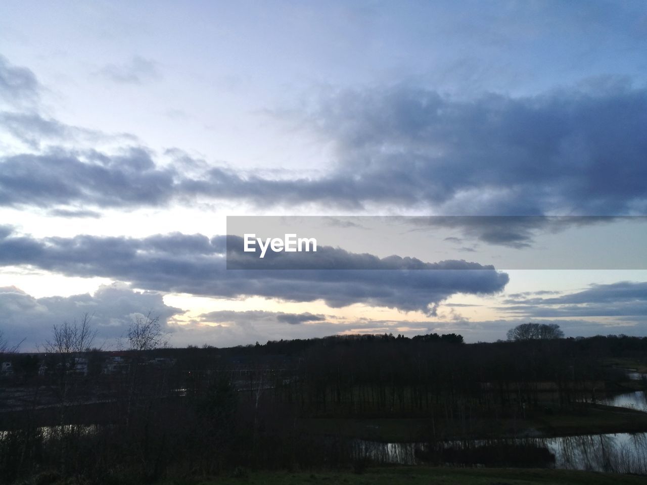 SCENIC VIEW OF SKY AND TREES AGAINST THE BACKGROUND