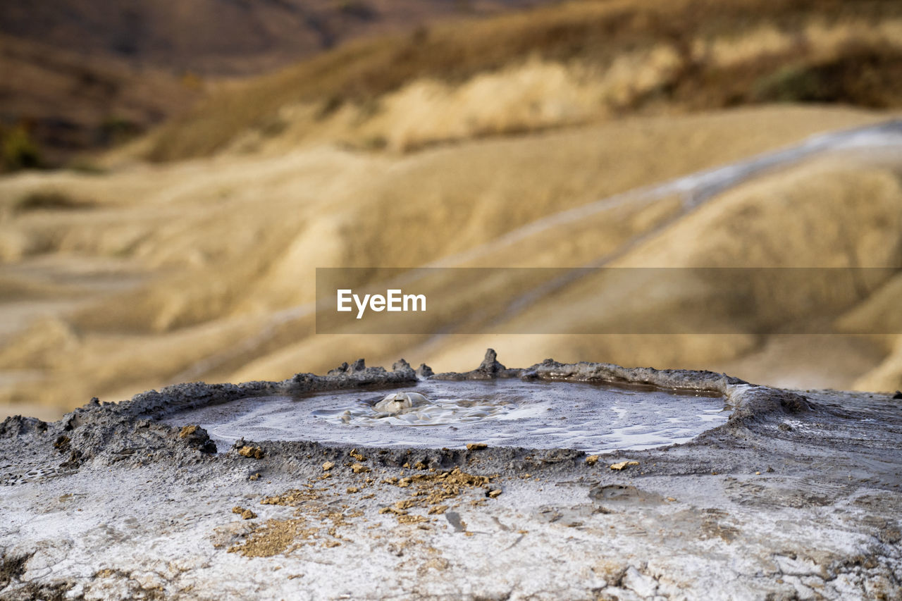 The muddy volcano in romania, are one of the most interesting natural phenomenons present in europe