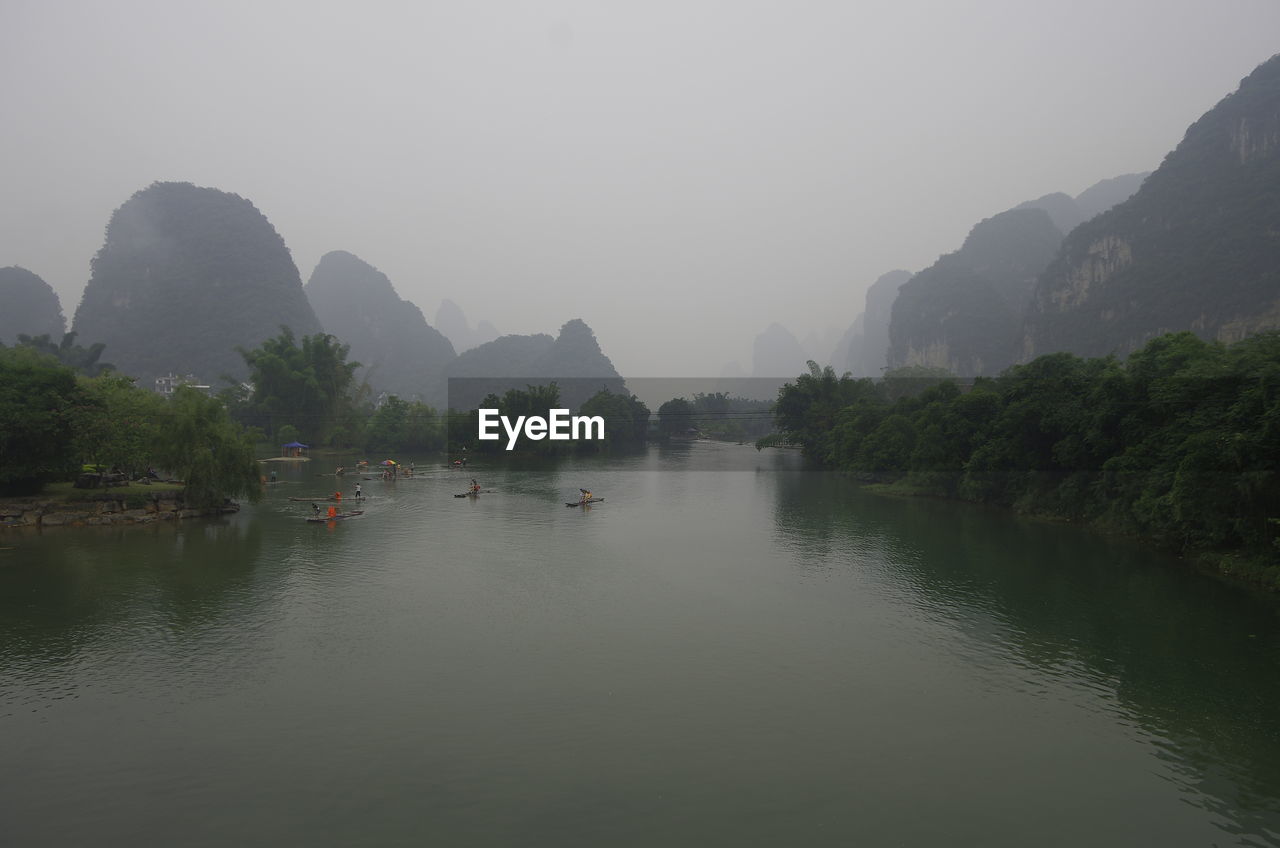 SCENIC VIEW OF RIVER AGAINST SKY