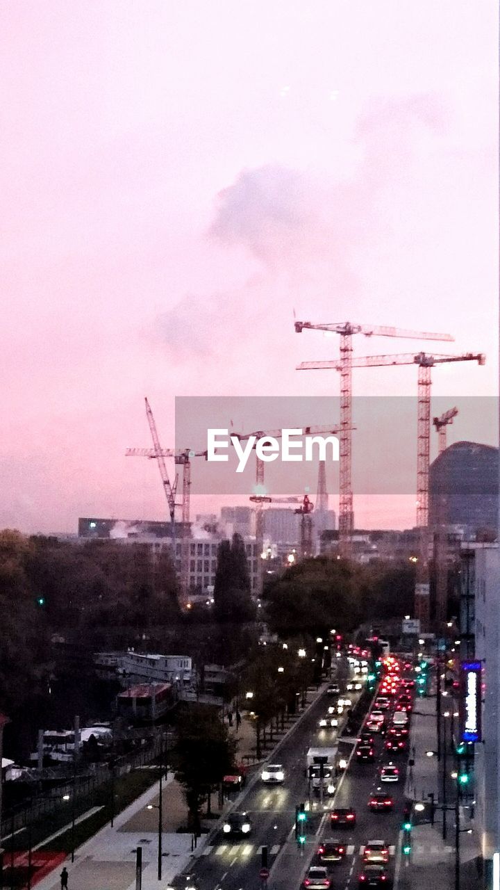 VIEW OF CITY STREET